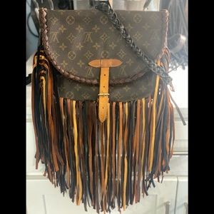 Fringed Louis Vuitton